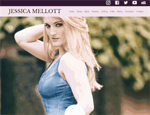 Tablet Screenshot of jessicamellott.com